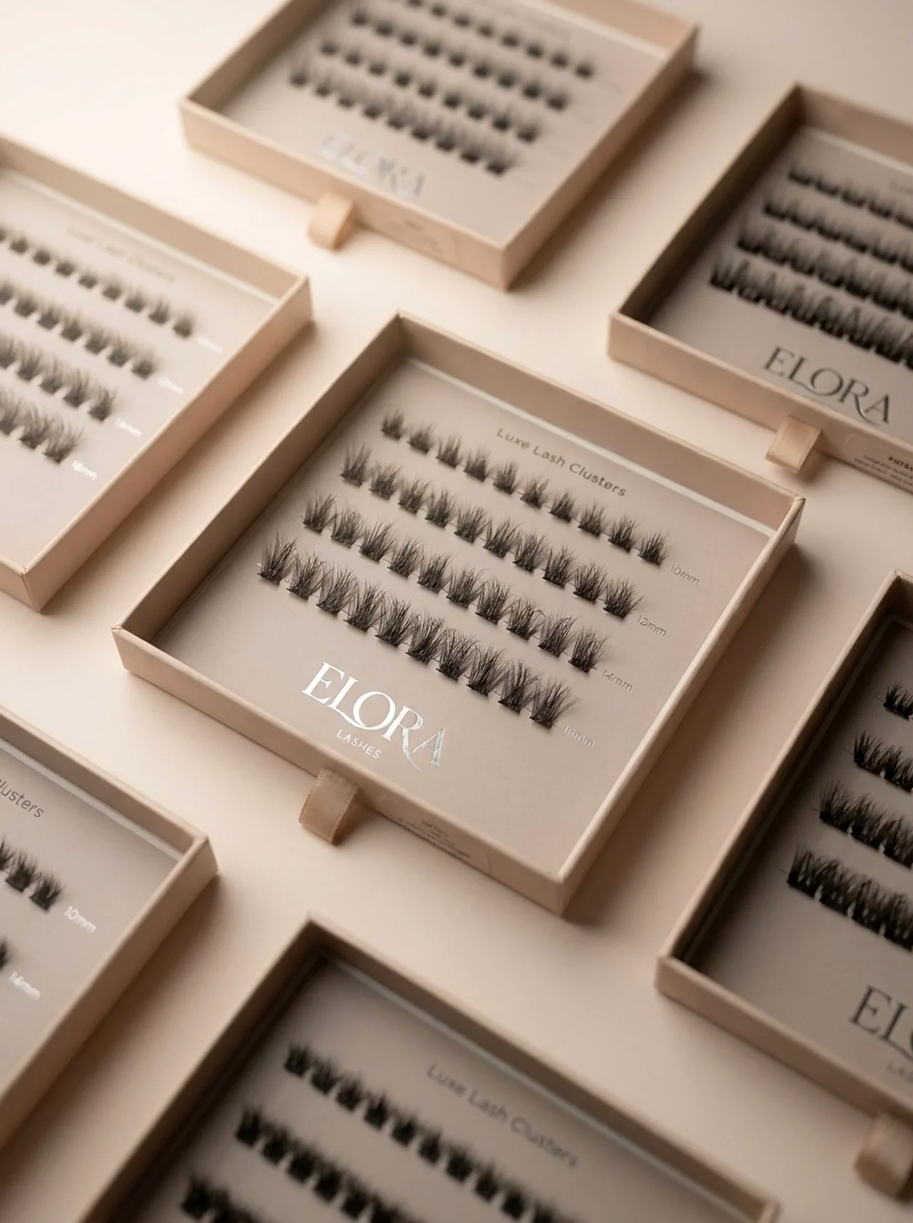 Press On Lash Clusters