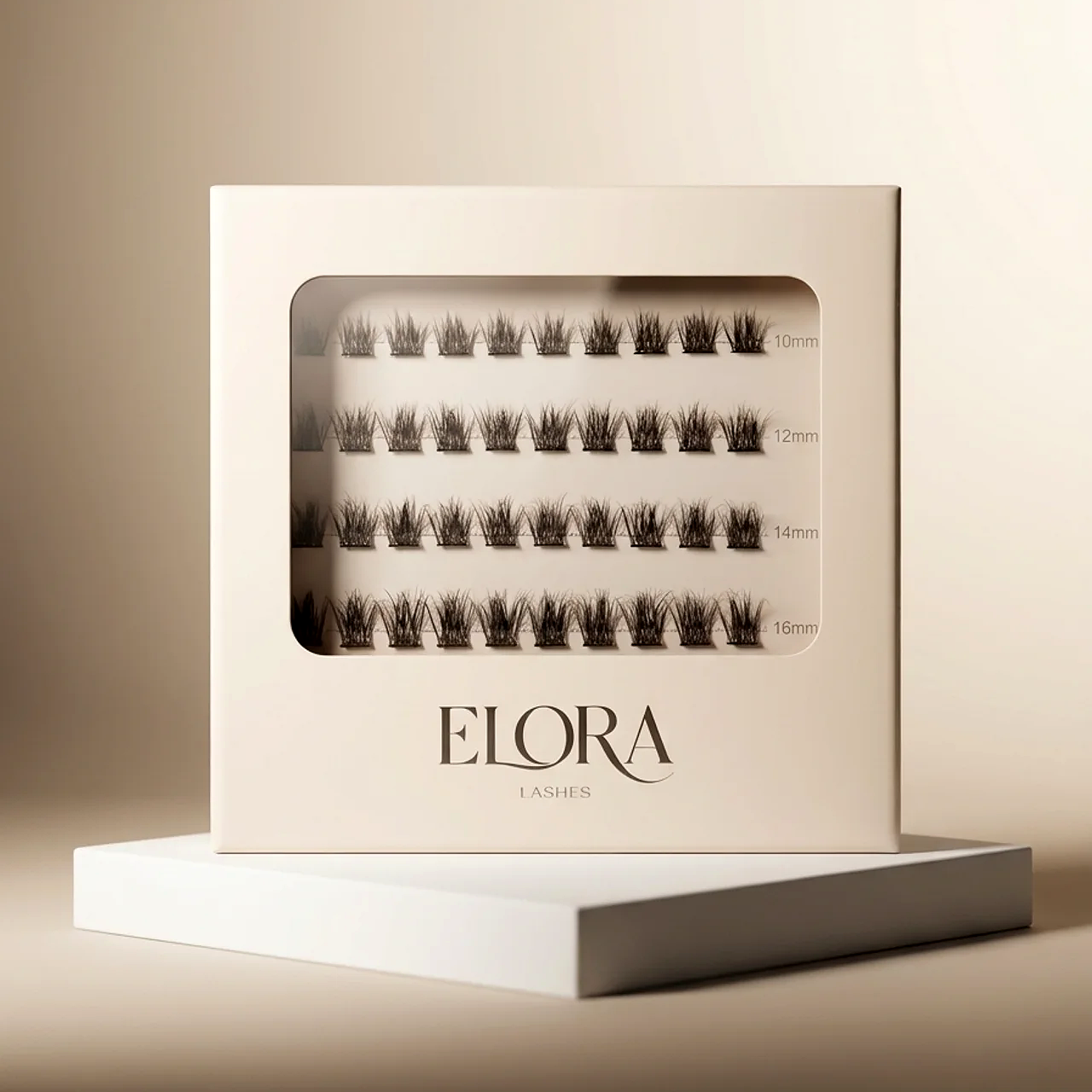 Airy Press-On Lash Clusters