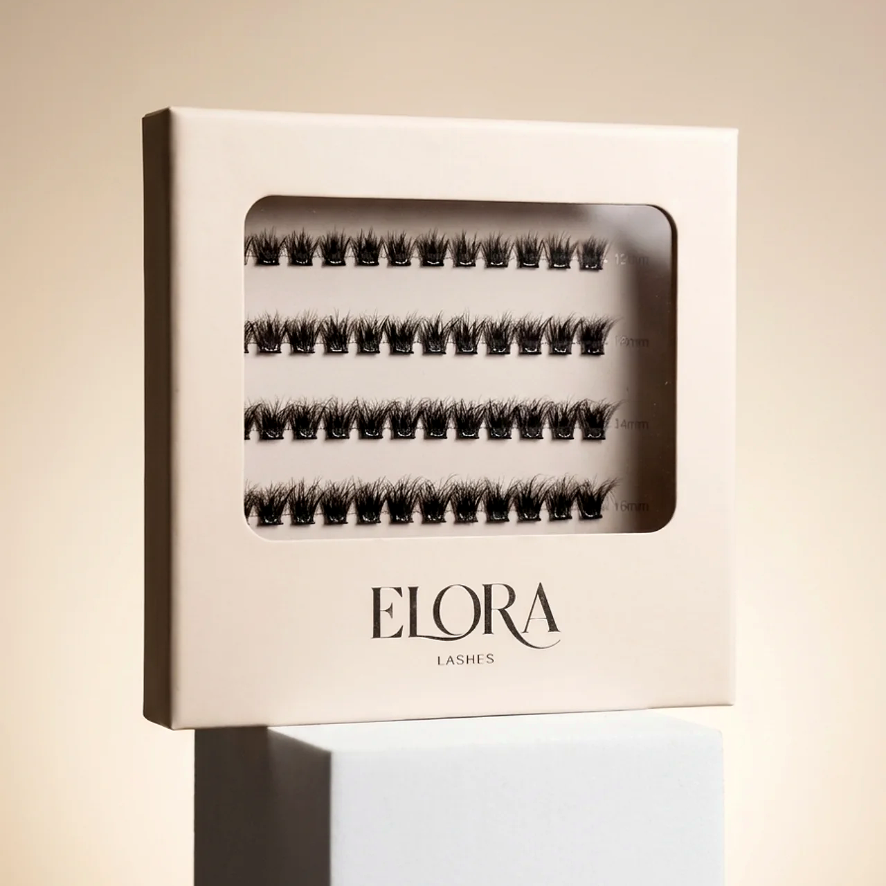 Wispy Luxe Press-On Lash Clusters